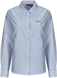 PIECES Cămăși și Bluze Femei PCIRENE LS SHIRT Pieces albastru EU XL