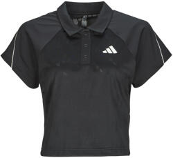 adidas Tricou Polo mânecă scurtă Femei Stadium 3-Stripes Tennis Inspired Jacquard Polo Shirt T-Shirt adidas Negru EU S