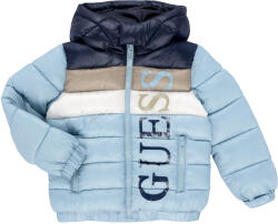 GUESS Geci Fete HOODED PADDED LS PUFFER W/ZIP Guess albastru 6 ani