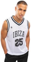 SIROKO Men Lifestyle Club Bàsquet Sant Antoni Ibiza x Siroko férfi kosárlabda póló fehér