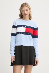 Tommy Hilfiger pamut pulóver DW0DW19335 - kék XS