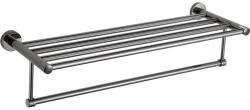 Mexen Remo raft pentru prosoape, crom negru - 7050720-73 (7050720-73)