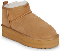 Colors of California Ghete Femei PLATFORM SHEEPSKIN BOOT Colors of California Maro 39