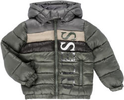 GUESS Geci Băieți HOODED PADDED LS PUFFER W/ZIP Guess Kaki 2 ani