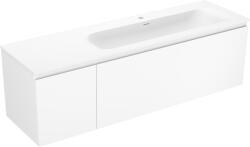 Mexen Orio dulap de baie 160 cm cu lavoar Vela dreapta, 1S, 1D, alb mat - 91A13-16047-3-BBFF01-W23P01 (91A13-16047-3-BBFF01-W23P01)
