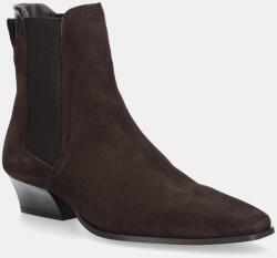 Gant magasszárú cipő velúrból Bassotte barna, magassarkú, 31553150 - barna Női 38
