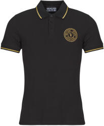 Versace Jeans Couture Tricou Polo mânecă scurtă Bărbați 78GAGT00 Versace Jeans Couture Negru EU XS