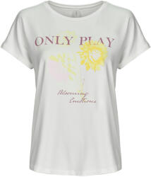 Only Play Tricouri mânecă scurtă Femei ONPAUB-BLUR ON SS BAT LOOSE Only Play Alb EU S