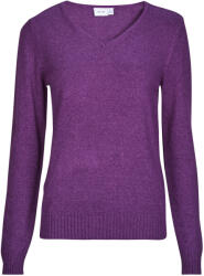 VILA Pulovere Femei VIRIL REV V-NECK L/S Vila violet EU S
