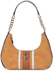 GUESS Genți de umăr Femei ERENIA TOP ZIP SHOULDER BAG Guess Maro Unic