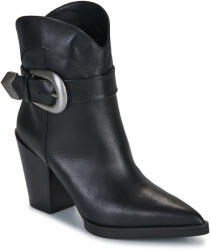Karl Lagerfeld Ghete Femei KOWBOY Buckle Mid Boot Karl Lagerfeld Negru 36