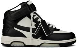 OFF WHITE Високи кецове OFF WHITE Men's Out Of Office High Top Retro Sneakers - Wht/Blk 0110