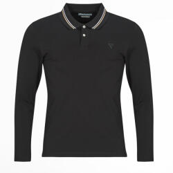 Guess Tricou Polo manecă lungă Bărbați OLIVER LS POLO Guess Negru EU M