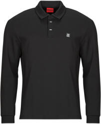 HUGO Tricou Polo manecă lungă Bărbați Dargenpolo HUGO Negru EU L