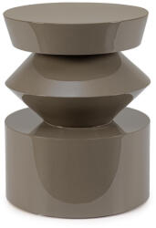 Bizzotto Otilia Contour stolik kawowy MDF brązowy lakierowany (KHM-0734623)