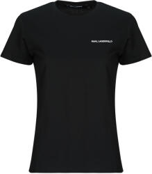 Karl Lagerfeld Tricouri mânecă scurtă Femei ESSENTIAL T-SHIRT Karl Lagerfeld Negru EU M