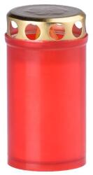 Temető LED 58x115 fémtető piros, 60 napig világít