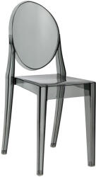 King Home Victoria Füstszínű Polikarbonát Design Szék (KHM-111-APC-DYMIONY)