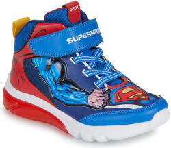 GEOX Pantofi sport stil gheata Băieți J CIBERDRON BOY SUPERMAN Geox albastru 33