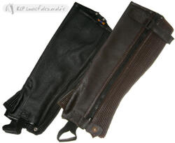 DASLÖ Lovasnak lábvédő chaps M short barna