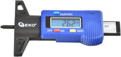 GEKO Digitális futófelület mélységmérő 0-25, 4 mm G01269 (G01269)