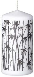  Hengeres gyertya 60x120 mm Bambusz
