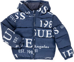 GUESS Geci Fete OVERSIZE HOODED LS PUFFER Guess Albastru 12 ani