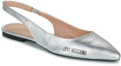 Love Moschino Balerin și Balerini cu curea Femei LAME BALLERINA Love Moschino Argintiu 37