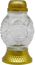 Madonna sírkő üveg LED 21 cm-es arany izzó