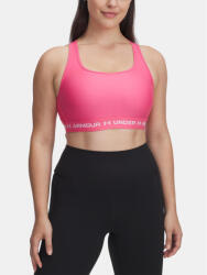 Under Armour Női Under Armour Crossback Mid Bra melltartó M rózsaszín