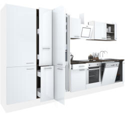 Leziter Yorki 370 konyhabútor alsó sütős, alulfagyasztós hűtős kivitelben (L370FHFH-SUT-PSZ-AF) - gardenet