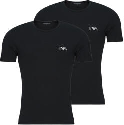 Giorgio Armani Tricouri mânecă scurtă Bărbați 2-PACK CREW NECK T-SHIRT AF14131 Emporio Armani Negru EU S