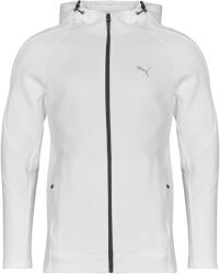 PUMA Bluze îmbrăcăminte sport Bărbați EVOSTRIPE FULL ZIP HOODIE Puma Alb US XL