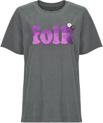 Newtone Tricouri mânecă scurtă Femei TRUCKER FOLK Newtone Gri T1