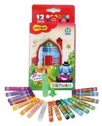 COLOKIT Olajpasztell kréta COLOKIT "Oil Pastel", 12 különböző szín (OP-C011)