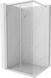 Mexen Rox Walk-in zuhanyfal 110 x 200 cm, átlátszó 8 mm, kefélt nikkel - 8C2-110-003-97-00 (8C2-110-003-97-00)