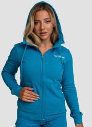 GymBeam Дамски суичър с цип Limitless Aquamarine XL