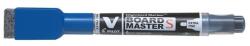 Pilot Táblamarker, törlőkupakkal, 1, 3 mm, EF, kúpos, PILOT "V-Board Master S", kék (PBMTVTK) - tintasziget