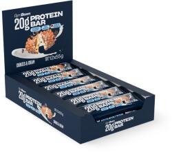 GymBeam Протеинов бар 20 г 12 x 55 g бисквитки с крем