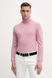 Benetton gyapjú pulóver - rózsaszín M - answear - 23 990 Ft