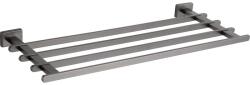 Mexen Arno törölközőtartó polc, szálcsiszolt gun gray - 7020720-66 (7020720-66)