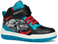 GEOX gyerek sportcipő BUZZERLIGHT - türkiz 30