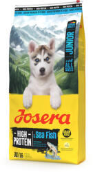 Josera Junior High Protein Sea Fish | Lazacos és bárányos prémium kutyatáp közepes és nagy testű kölyök- és fiatal kutyáknak - 900 g