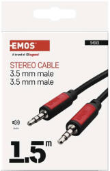 EMOS Jack kábel 3.5mm ST dugó-3.5mm ST dugó 1.5m SM5001 (SM5001)