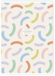 Shkolyaryk Publishing House Füzet, tűzött, A4, kockás, 40 lap, SHOLYARYK "Notebook", vegyes (SB405229K) - tintasziget