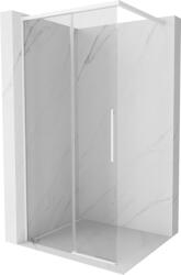 Mexen Rox 90 x 200 cm-es Walk-in zuhanyfal, áttetsző 8 mm, fehér - 8C2-090-003-20-00 (8C2-090-003-20-00)
