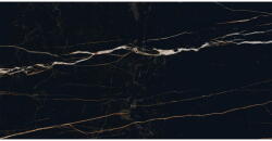 Mexen Flamingo Fekete mázas gres minta rekt. G1, padló-fali csempe, magas fényű - TL215-00-S (TL215-00-S)