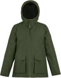 REGATTA Női Melane szigetelt vízálló kabát fekete|zöld