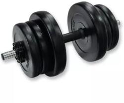 Robust 10 kg-os műanyag súlyzókészlet 10 KG fekete