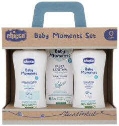 Chicco Baby Moments babaápolási ajándék szett 0hó+